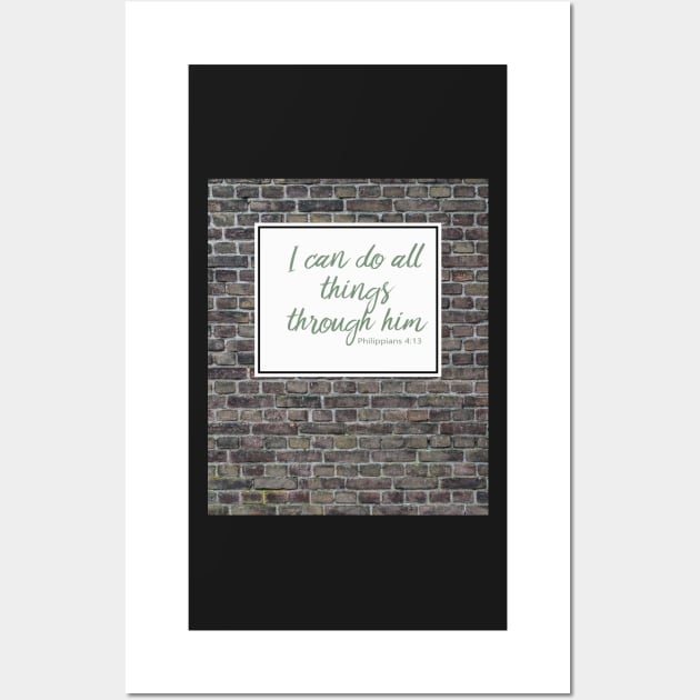 Inspirational Religious Quotes Wall Art by 3QuartersToday